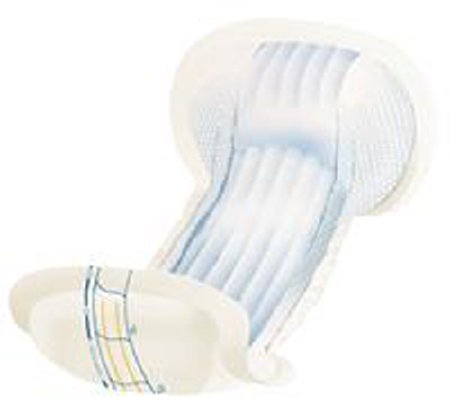Abena North America Abri-San Premium Incontinence Liner 28 Inch Length Heavy Absorbency Fluff / Polymer Level 10 Unisex Disposable - 9386