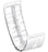Abena North America Abri-Man Slipguard Bladder Control Pad 15 Inch Length Moderate Absorbency Fluff / Polymer Male Disposable - 207203