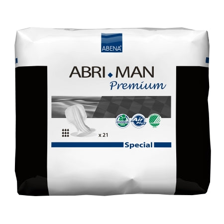 Abri-Man Special - Incontinence Liner 29 Inch Length Heavy Absorbency Fluff / Polymer Core One Size Fits Most Adult Male Disposable - 300744