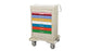 Alimed CART, EMERGENCY 9DRAWER ALUMINUM PED - 938341