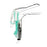 Welch Allyn Vaginal Speculum KleenSpec 590 Series Premium Pederson NonSterile Office Grade Acrylic Medium Double Blade Duckbill Disposable Built-In Light Source - 59001-LED