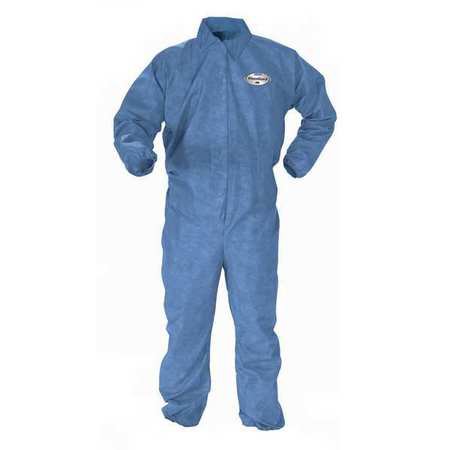 KleenGuard A60 - Coverall with Hood and Boot Covers Medium Blue Disposable NonSterile - 45092
