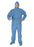 KleenGuard - Coverall with Hood and Boot Covers X-Large Blue Disposable NonSterile - 45094