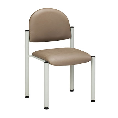 Clinton Industries Premium Series Side Chair Desert Tan Without Armrests Vinyl - C-40-3DT