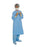 Aero Blue - Surgical Gown with Towel 2X-Large Blue Sterile AAMI Level 3 Disposable - 41735
