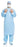 Aero Blue - Surgical Gown Large Blue NonSterile AAMI Level 3 Disposable - 41739NS
