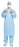 O&M Halyard Inc Aero Blue Surgical Gown with Towel Large / X-Long Unisex AAMI Level 3 Sterile Blue - 41724
