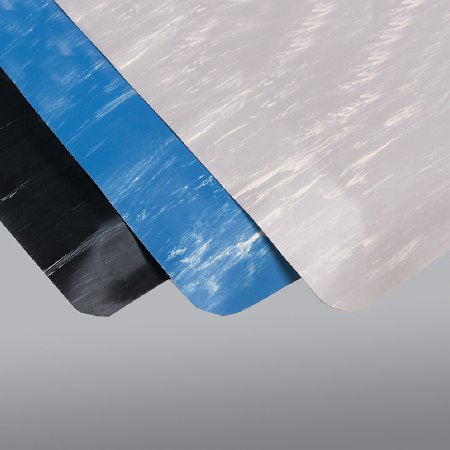 Health Care Logistics - Anti-Fatigue Floor Mat 3 X 5 Foot Gray Vinyl / Nitrile Infused Sponge - 5760