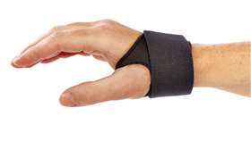 Freedom CMC ThumbFit - Thumb Splint Large Right Hand Black - 51251/NA/LL