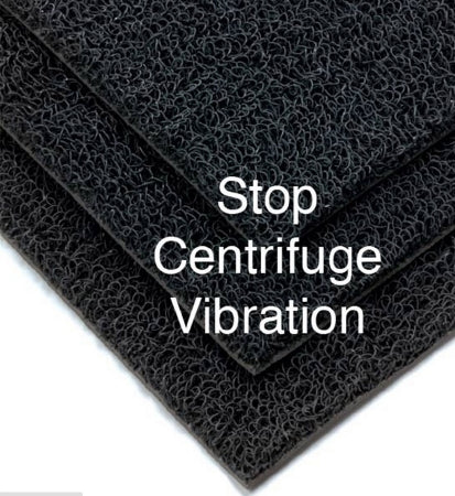 Market Lab Inc Instrument Vibration Mat 18 X 18 Inch, Large, Gray - 4002