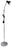 Graham-Field Grafco Gooseneck Exam Light Floor Standing Halogen 50 Watt Chrome - 1696
