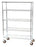 Lakeside Manufacturing Wire Cart 24 X 60 X 72 Inch 5 Shelves - R246072CC-5