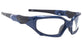 Alimed Avenger Radiation Protection Glasses Wraparound Clear Tint Black Frame Over Ear Medium / Large - 939186/BK