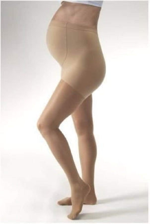 BSN Medical Ultrasheer Maternity Compression Pantyhose Medium Classic Black Closed Toe - 121539
