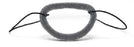 Bernell/Vision Training Products - Eye Occluder Foam Gray Translucent Material - WAGT