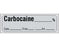 Shamrock - Drug Label Anesthesia Label Carbocaine____% Gray 1/2 X 1 Inch - SA-56-DTI-PRE