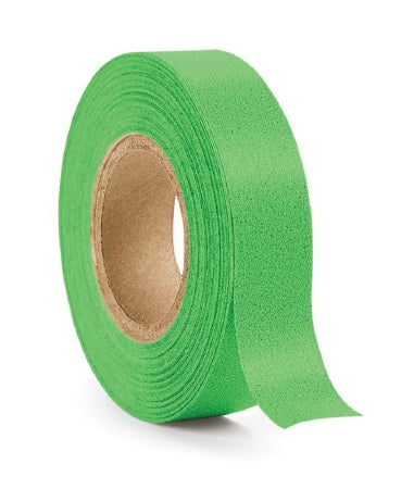 United Ad Label UAL Blank Label Tape Multipurpose Label Without Legend Green 1/2 X 500 Inch - ULTP512-3
