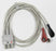 Bionet America - 3-Lead ECG Cable For Multi-parameter Vital Signs Monitor - B-WIRE-SA