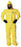 DuPont Tychem QC 122 - Coverall with Hood and Boot Covers X-Large Yellow Disposable NonSterile - 190881691