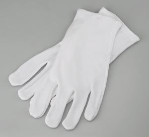 X-Ray Glove Liner Powder Free Cotton White