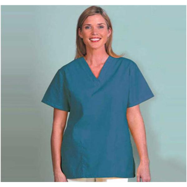 Fashion Seal Shirt Scrub Fashion Poplin Womens 3X Large Teal Ea - 7325-3XL