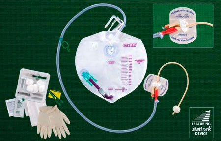 Bard Advance Indwelling Catheter Tray Foley 16 Fr. 5 cc Balloon Latex - 861416