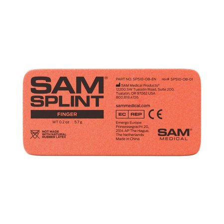 SAM - Finger Splint Sam Blue / Orange - SP510-OB-EN