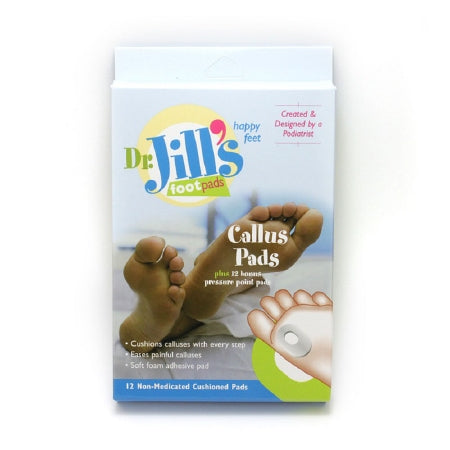 Dr. Jill's Foot Pads Inc Dr. Jill's Callus Pad 1/8 Inch Adhesive Foot - 1013 FOAM CALLUS OVAL