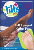 Dr. Jill's - Callus Pad 1/8 Inch Without Closure Foot - 1032 FELT U PADS