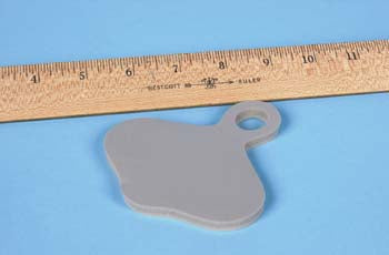 Dr. Jill's Foot Pads Inc Dr. Jill's Metatarsal Cushion 0.25 Inch Hook-On Foot - HOOK-ON 1/4 STR FOA