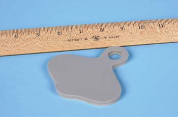 Dr. Jill's - Metatarsal Pad Hook-On Foot - HOOK-ON 1/4 STR FOAM