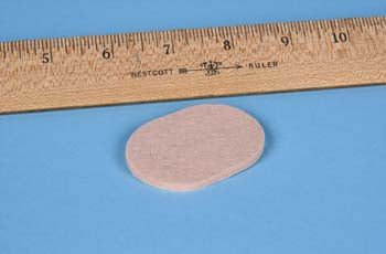Dr. Jill's Foot Pads Inc Dr. Jill's Callus Pad 1/8 Inch Adhesive Foot - 1013 FOAM CALLUS OVAL