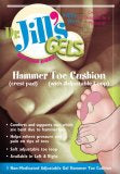 Dr. Jill's - Crest Pad One Size Fits Most Without Closure Left Foot - P-6 ADJCREST-LEFT 3PK