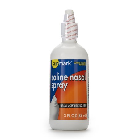 sunmark - Saline Nasal Spray 0.65% Strength 3 oz. - 49348035684