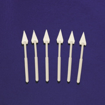 Deroyal Surgical Eye Spear X-Ray Detectable Cellulose 6 Count Pack Sterile - 30-049-6