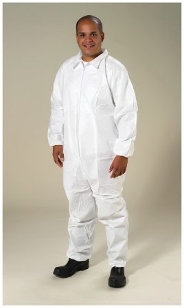 Fisher Scientific High Five Coverall X-Large White - 19167903