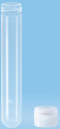 Sarstedt - Centrifuge Tube Round Bottom Plain 16.5 X 101 mm 13 mL Without Color Coding Screw Cap Polypropylene Tube - 60.541.300