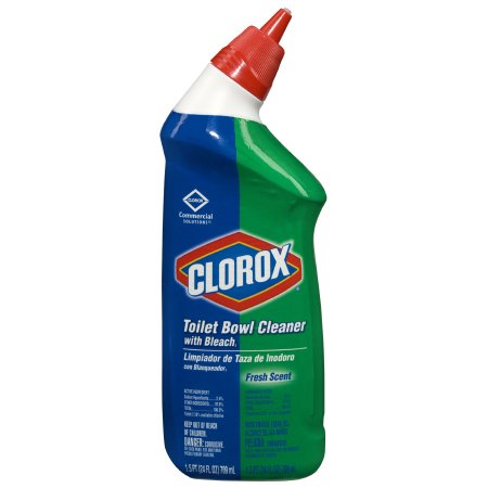 Clorox Commercial Solutions Clorox - Toilet Bowl Cleaner Manual Squeeze Gel 24 oz. Bottle Fresh Scent NonSterile - 00031