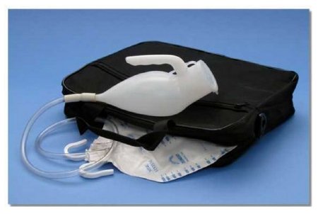 Advantage Standard - Privacy Urinal Cover Black - Advantage Urinal Systems - BB006