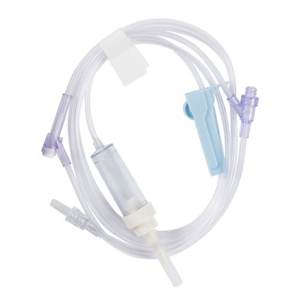 AMSafe - Primary IV Administration Set 10 Drops / mL Drip Rate 83 Inch Tubing 2 Ports - 108306