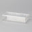 Health Care Logistics - Utility Box Medium Polystyrene Plastic 1-1/4 X 3-3/4 X 7 Inch - 1601