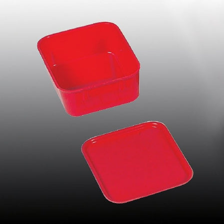 Health Care Logistics Nest and Stack Tote Red Fiberglass Reinforced Polyester 2-1/8 X 4-15/16 X 6-3/8 Inch - 5592R