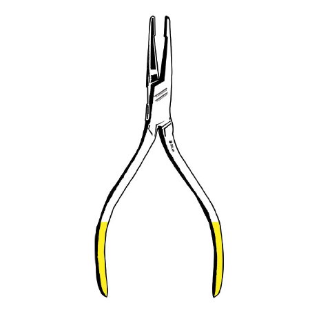Sklar - Wire / Pin Puller 5-1/2 Inch Length Stainless Steel / Tungsten Carbide - 40-1740