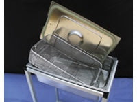 Healthmark Industries Instrument Soaking Tray Stainless Steel 6 X 13 X 21 Inch - SST-2136-SS