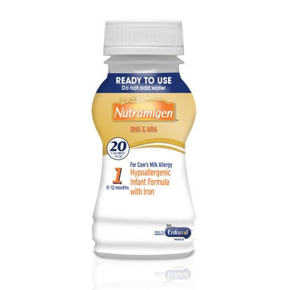 Mead Johnson Nutramigen Infant Formula 6 oz. Bottle Ready to Use - 429704