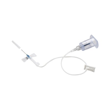 Saf-T Wing - Infusion Set 23 Gauge 3/4 Inch 12 Inch Tubing Without Port - 982312D