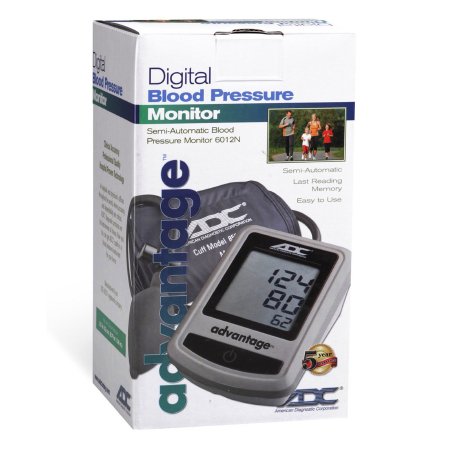 Advantage 6012N Series - Digital Blood Pressure Monitor 1-Tube Automatic Adult Medium Cuff - 6012N