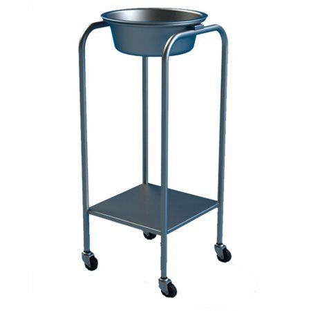 Future Health Concepts - Solution Stand 7 Quart 1 Basin Shelf Base 34 Inch 14 X 14 Inch - FHC7809SS