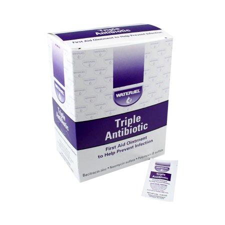Water Jel - First Aid Antibiotic Ointment 0.9 Gram Individual Packet - WJTA1728