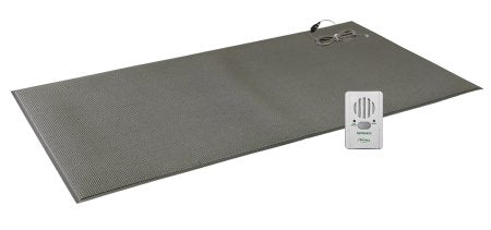 Smart Caregiver Basic Exit Monitor - Floor Mat Alarm System 24 X 48 Inch Floor Mat Gray - BFM7-SYS